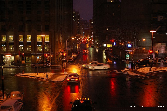 Boston at Night